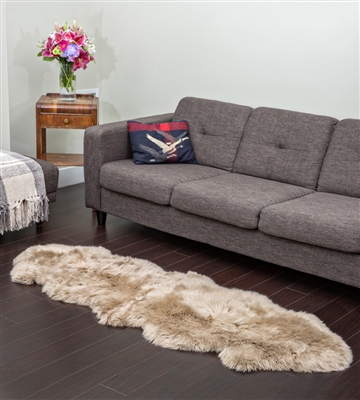 Taupe Double Rug